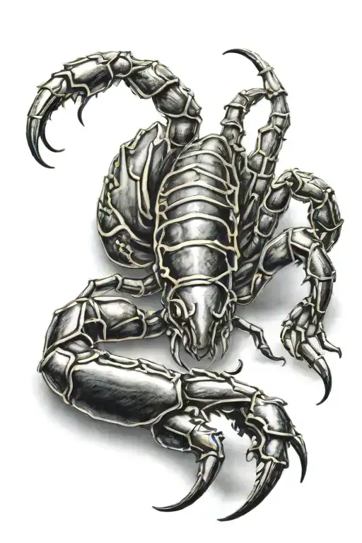 Rad Scorpion Crawling