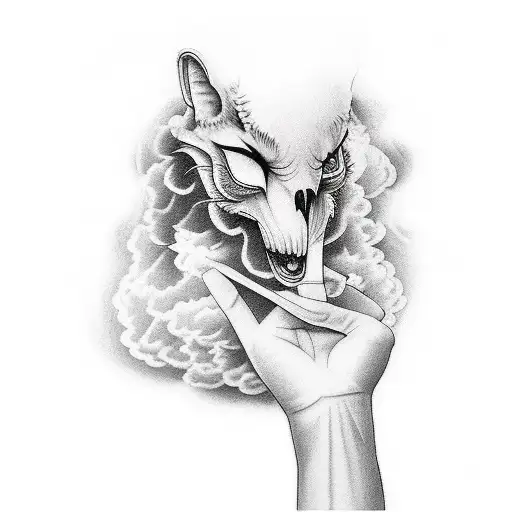 A Quote With Cloud Background Forearm