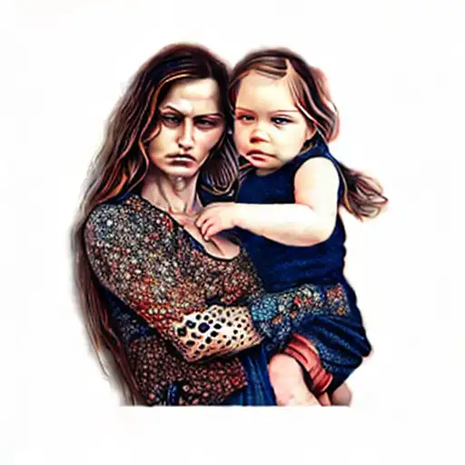 A Mother And Daughter