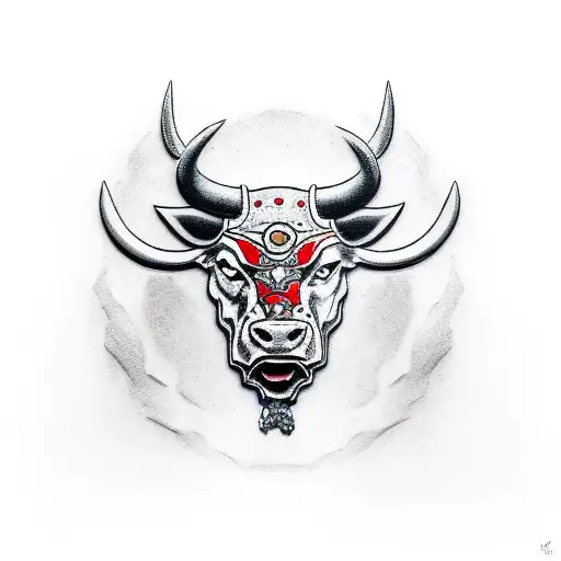 Warrior With A Bulls Head