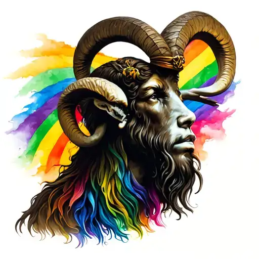 Rainbow And God Of Aries