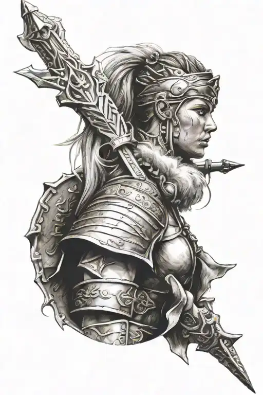 Baltic Warrior Woman