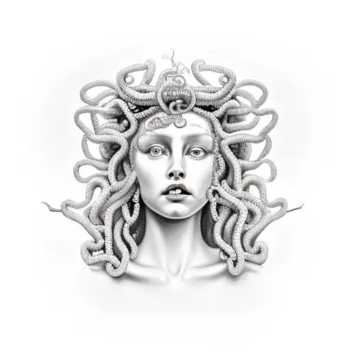 Medusa With Civic Crown