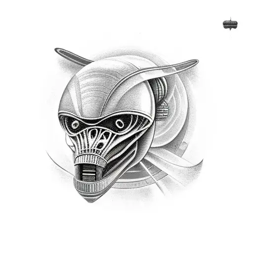 Alien Spaceport On Mars