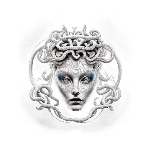 Medusa With Corona Civica