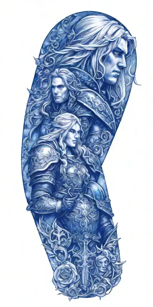 Arthas Menethil And Jaina Proudmore