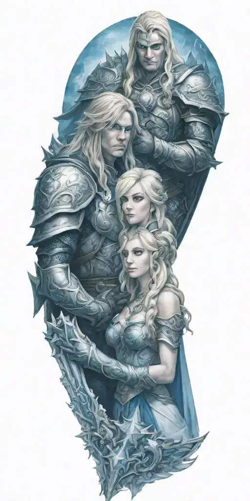 Arthas Menethil And Jaina Proudmore