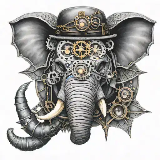 Steampunk Elephant