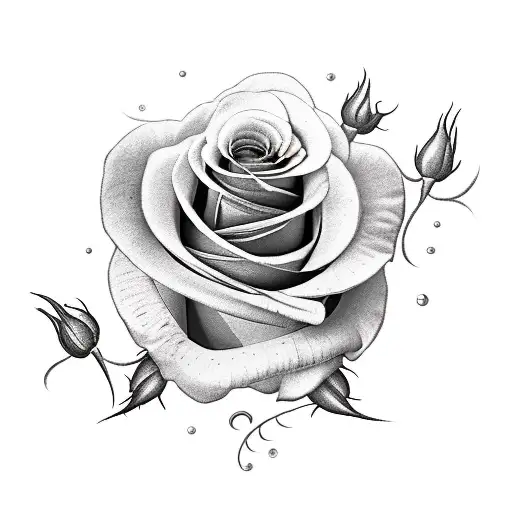 The Word Mar With Roses Around It