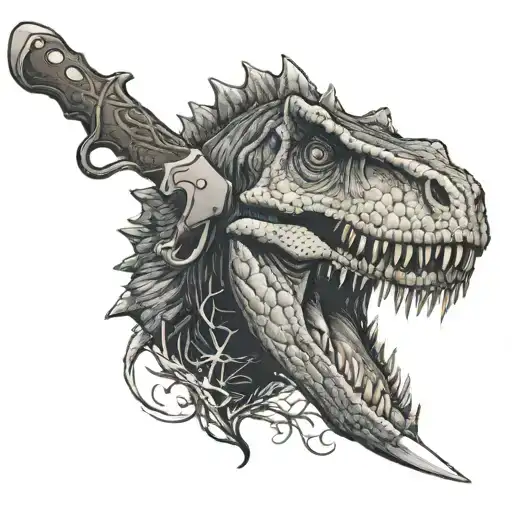 A Knife Dinosaur Era