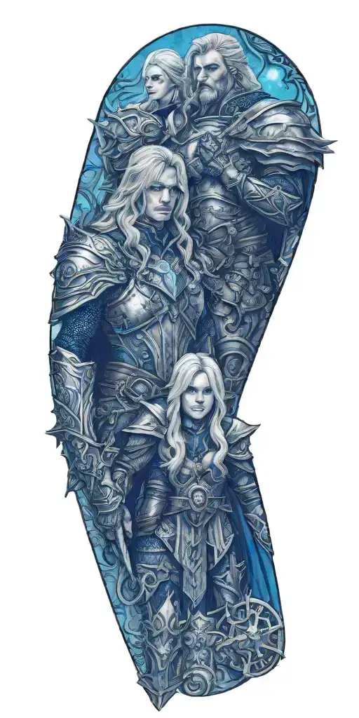 Arthas Menethil And Jaina Proudmore