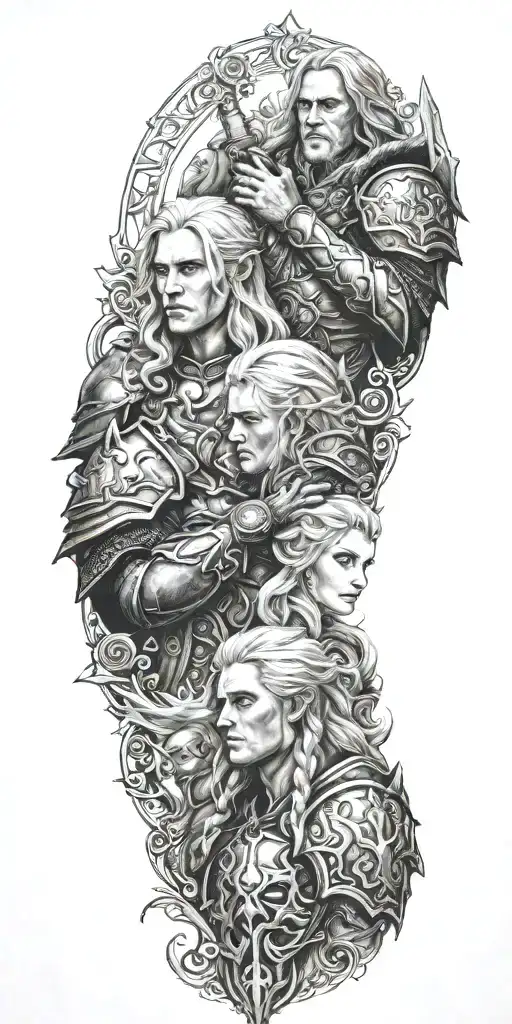 Arthas Menethil And Jaina Proudmore