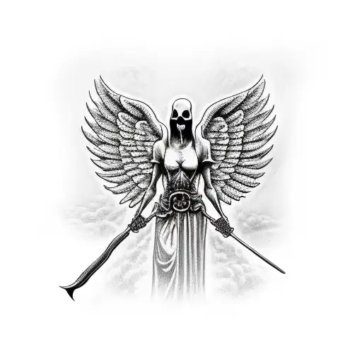 Angel Vs Grim Reaper War