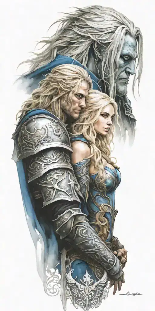 Arthas Menethil And Jaina Proudmore