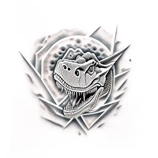 Dinosaur And Tenology