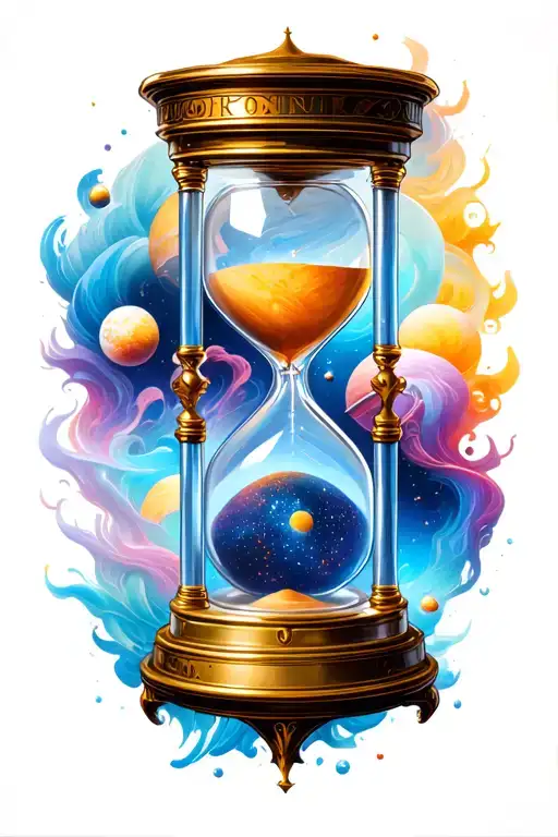 Hourglass Space Surrounded