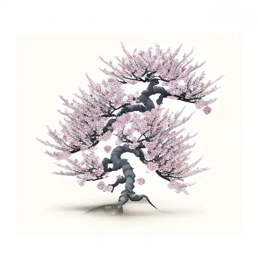 Cherry Blossom Bonsai Tree