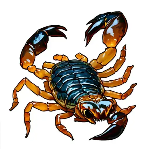 Scorpion With Filler