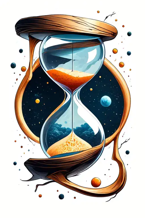 Hourglass Space Surrounded