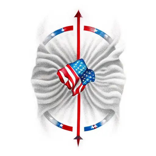 Thin Red Line American Flag