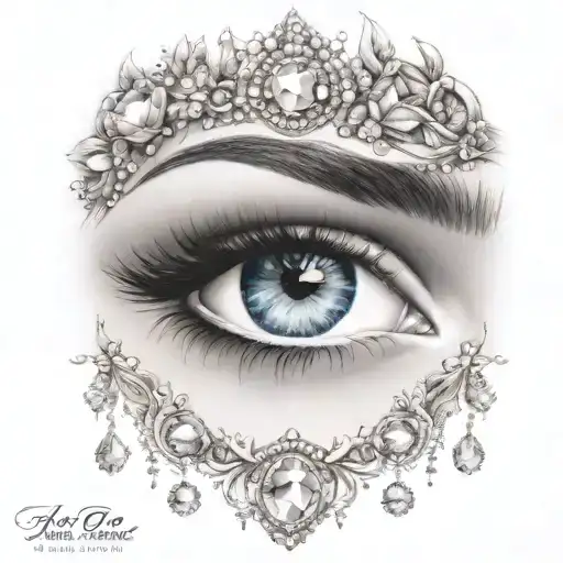 Sexy Gypsy Eyes With Gems
