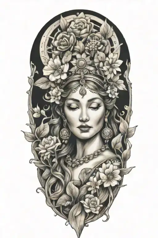 Goddess Of Luck Happiness Love