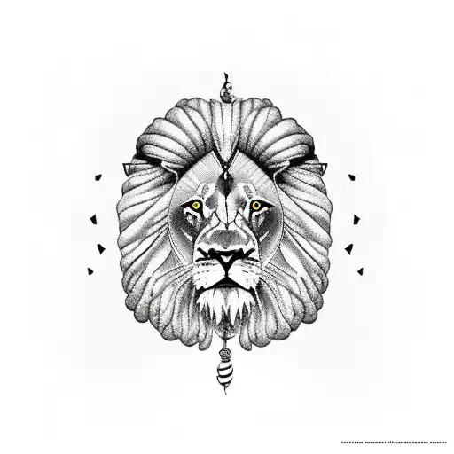 Lion With A Sikh Turban