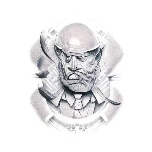 Man Trying To Break Anxiety