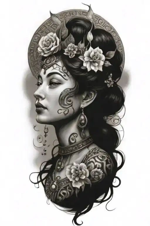 Goddess Of Luck Happiness Love