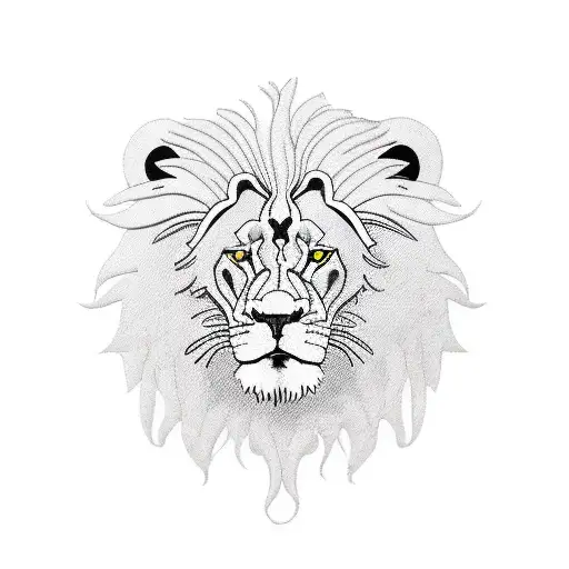 Lion In Sneakers With A Cap