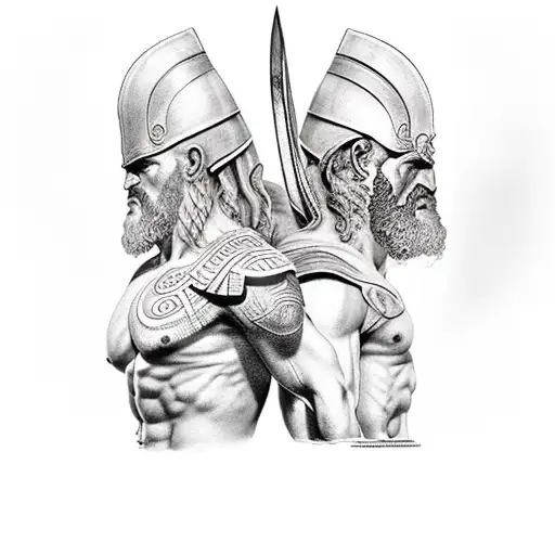 God Of War Greek And Roman Fighting