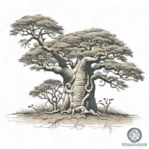A Nice Baobab Tree