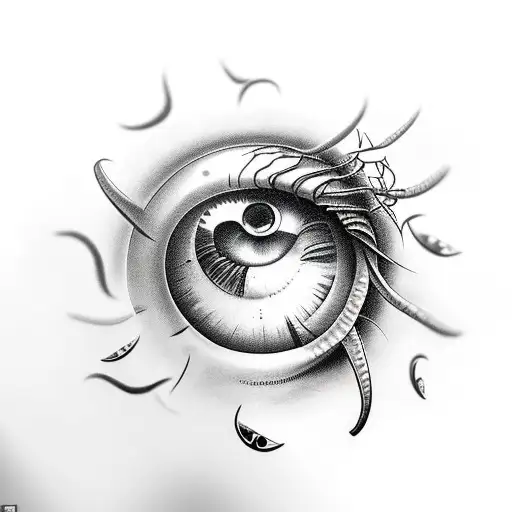 Fish Hook Going Through An Eyeball