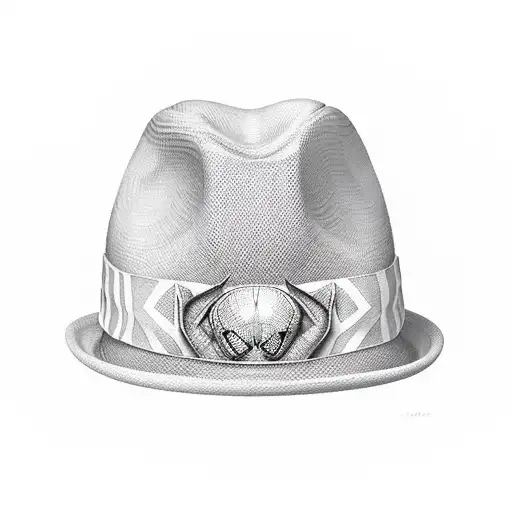 A Realistic Portrait Of Spiderman Wearing A Panama Hat And Smoking A Joint