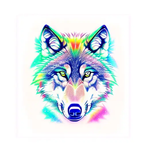 Wolf Gay Rainbow Anime Naruto