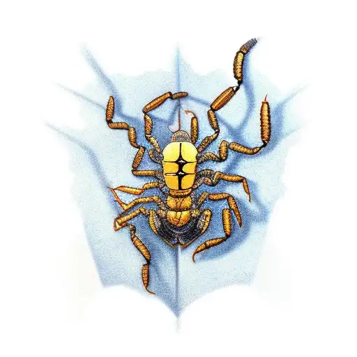 Scorpion Qui Joue De La Batterie