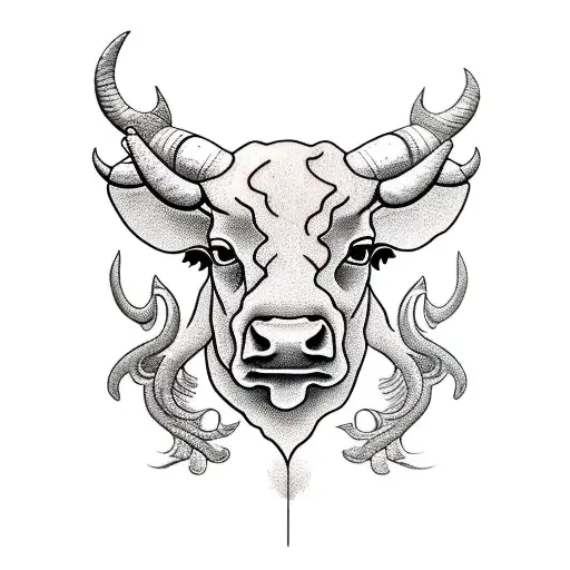 Bull Rush In Flora Frame