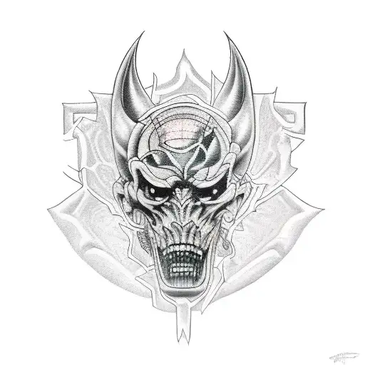 A Tattoo Design That Showcases The Strength And Power Of Muscles