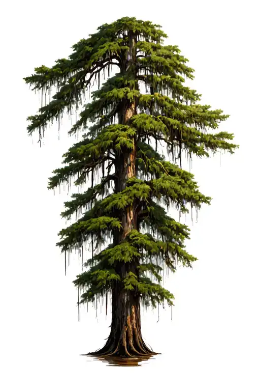 Louisiana Swamp Cypress Tree