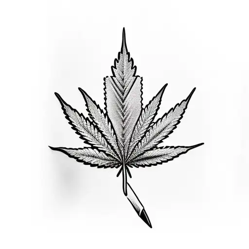 Cannabis With Dagger