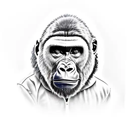 Realistic Welding Mask Adorned With A Silverback Gorilla Face And Cannabis Leaf Patterns