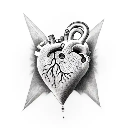 Heart With Broken Chain