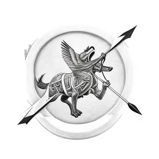 Savannas Windrunner Shooting Her Arrow