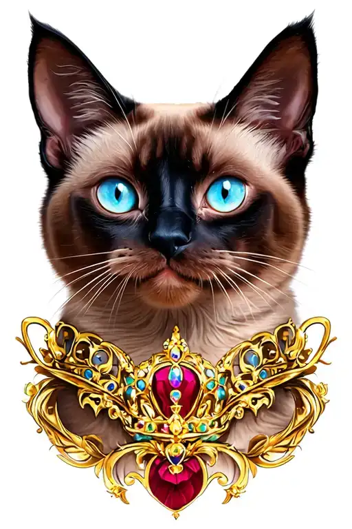 Evil Queen Siamese Cat