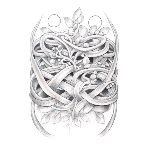 Vine Wrap Around Forearm