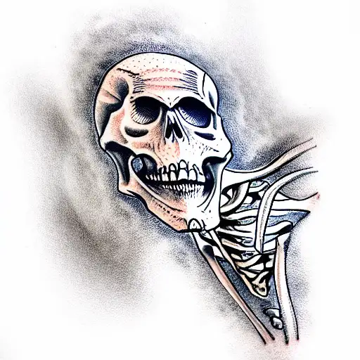 Badass Biker Skeleton
