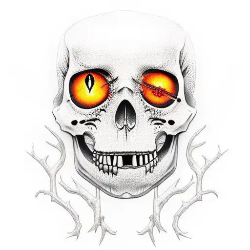 Halloween House And Woods