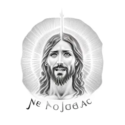 Jesus With Names Around Him