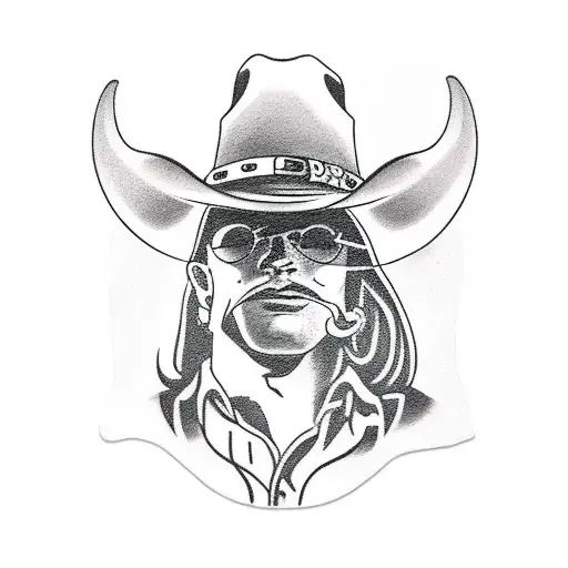 A Cowboy Riding A Corned Beef Can