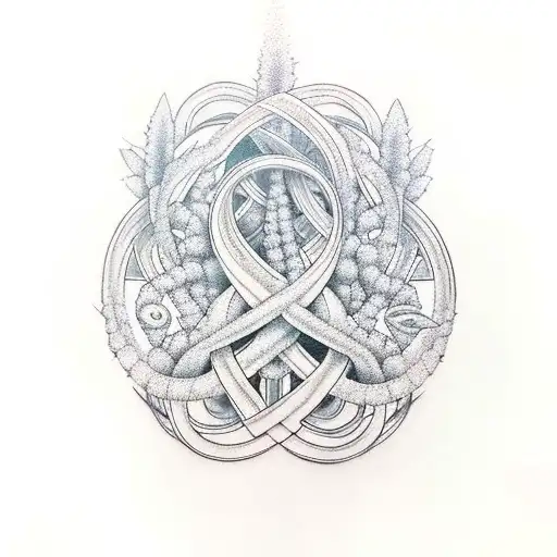 Infinity Symbol With Weed